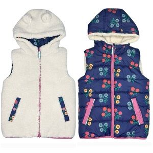 MINI BODEN Reversible Hooded Vest
